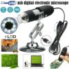 1600X USB 8 LEDs Electronic Digital Microscope Magnifier