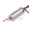 614 Mini Coreless Motor 46500RPM DC 4.2V for DIY RC Aircraft 6mm x 14mm Magnetic - MegaEshop.PK