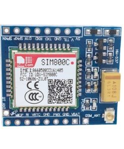 Alternative view of SIM800C GPRS GSM Module Core Board Quad-band TTL Serial Port