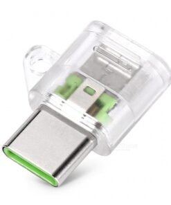 Alternative view of Micro USB to Type-C Adapter Converter Support Fast option