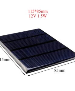 12V 1.5W Solar Panel for Cellular Phone Charger Home Light Toy etc Solar Cell DIY 12V 1.5W Solar Panel for Cellular Phone Charger Home Light Toy etc Solar Cell DIY - MegaEshop.PK