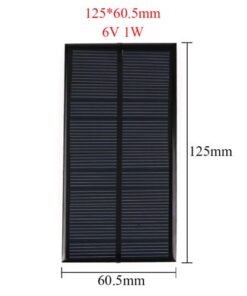 6V 1W Solar Panel for Cellular Phone Charger Home Light Toy etc Solar Cell DIY - MegaEshop.PK