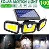 3D LED SOLAR LIGHT WITH SEPARATE SOLAR PANEL - MegaEshop.PK