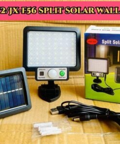 Alternative view of Split Solar Wall lamp with Motion Sensor and Solar Panel LF-1530 BK-128 4 COB