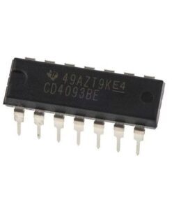 CD4093 DIP-14 HCF4093BE ST CMOS Quad 2-Input NAND Schmitt Triggers