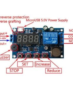 Alternative view of Real-time Timing Switch Relay Module Control Clock Synchronization Delay Timer Controller Board DC 5V