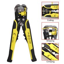 Wire Stripper 5 in 1 Multi functional Automatic Wire Cable Cutter Crimping Tool Cable Peeling Pliers Cutting Stripping Crimping