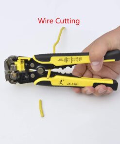 Wire Stripper 5 in 1 Multi functional Automatic Wire Cable Cutter Crimping Tool Cable Peeling Pliers Cutting Stripping Crimping - MegaEshop.PK