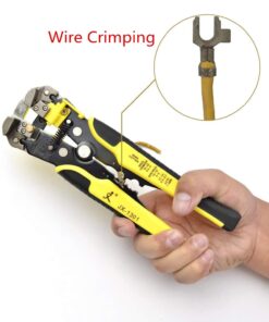 Wire Stripper 5 in 1 Multi functional Automatic Wire Cable Cutter Crimping Tool Cable Peeling Pliers Cutting Stripping Crimping - MegaEshop.PK