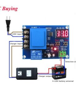 XH-M602 CNC Lithium Battery LED Digital Tube Charging Control