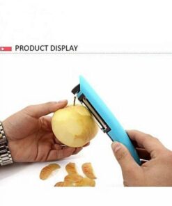 3 in 1 Stainless Steel Peeler with Plastic Handle - MegaEshop.PK