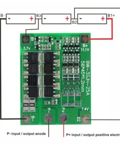 3S 25A BMS Li-ion Lipo PCM Battery Protection Balance Module 3S 25A BMS Li-ion Lipo PCM Battery Protection Balance Module - MegaEshop.PK