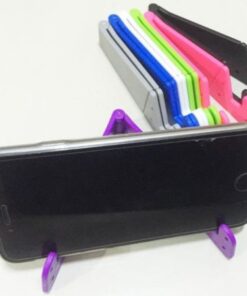 V shape mobile phone holder stand for desk