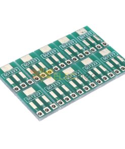 SOT89/SOT223 to SIP Patch Transfer Adapter Board SIP Pitch 2.54mm PCB Tin Plate - MegaEshop.PK
