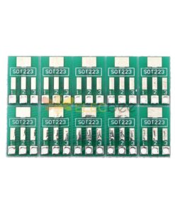 SOT89/SOT223 to SIP Patch Transfer Adapter Board SIP Pitch 2.54mm PCB Tin Plate