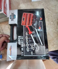 Alternative view of 46 Pcs 1/4 Dr Socket Set