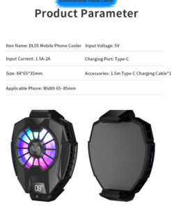 DL05 Phone Radiator Phone Cooling Fan - MegaEshop.PK