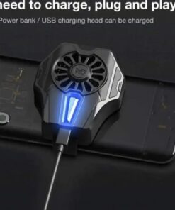 DL01 Phone Radiator Phone Cooling Fan Case Cold Wind Handle Fan