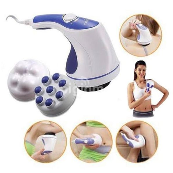 Electric Relax & Spin Tone Handheld Body Massager Machine