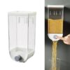 1500 Ml Grain Storage Box Wall-mounted Tank home Rice Container Oatmeal Dispenser