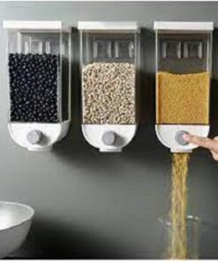 1500 Ml Grain Storage Box Wall-mounted Tank home Rice Container Oatmeal Dispenser - MegaEshop.PK