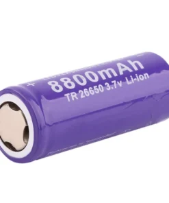3.7V 26650 8800mAh Li-ion Rechargeable Battery For LED Flashlight Torch - MegaEshop.PK