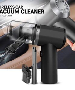 Rechargeable 2 In 1 Vacuum Cleaner Wireless Car Vacuum Cleaner with LED Light
