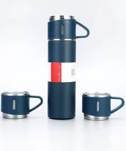 500ml Vacuum Flask Set – Stainless Steel Insulated - MegaEshop.PK