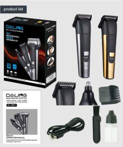 DALING 3 in 1 DL-9057 Professional Rechargeable Hair Trimmer - MegaEshop.PK
