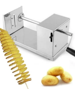 Stainless Steel Potato Spiral Cutting Machine