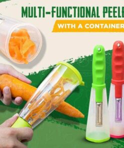 Skin Storage Peeler - Peeler with storage container