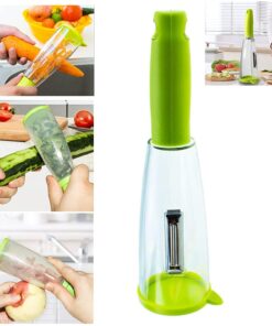 Alternative view of Skin Storage Peeler - Peeler with storage container