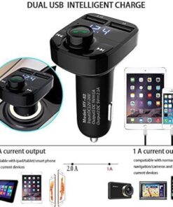Alternative view of Wireless Car Bluetooth FM Transmitter Kit with QC 3.0 in-Car Radio Adapter Model ALS_A918