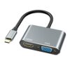 Type C to HDMI, VGA USB3.0 Audio Video Adapter Type C to HDMI, VGA USB3.0 Audio Video Adapter