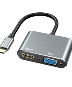 Type C to HDMI, VGA USB3.0 Audio Video Adapter