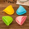 Pair of Silicone Hot Pot Holder Cooking Finger Protector