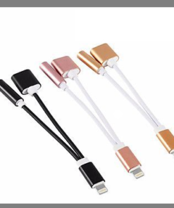 2 in 1 Lightning to 3.5mm Audio bluetooth Adapter - MegaEshop.PK