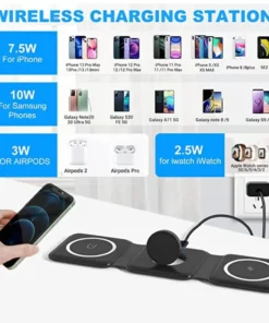 3 in 1 Warless charger support multiple products