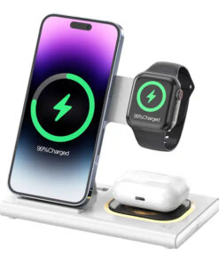 A80 4 in 1 magnetic & night light foldable wireless charging station