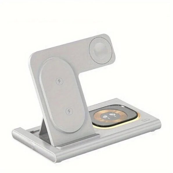 A80 4 in 1 magnetic & night light foldable wireless charging station