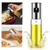 100ML/3.5Oz Professional Food-Grade Glass Oil Spray Bottle