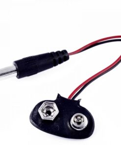 9v Battery Snap Connector + DC Jack(Battery Connector Cap)