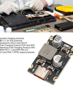 PD65W Fast Charging Module 5V3A 9V3A 12V3A 20V3.25A to USB C PD3.1 QC3.0 3