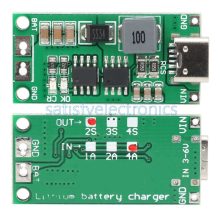 Electronic Component Li‑ion Battery Charger Module Boost Charging Board DDTCCRUB 4S‑4A