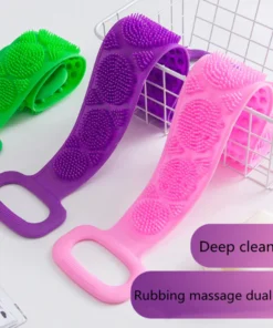 SILICONE BODY BACK SCRUBBER