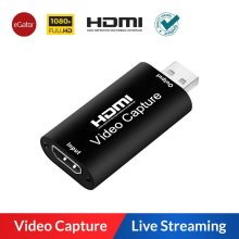 HDMI Video Capture Card 4K USB 2.0 for DSLR, TV Box Live Stream