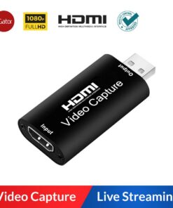HDMI Video Capture Card 4K USB 2.0 for DSLR, TV Box Live Stream