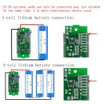 1s-8s 3-34V Lithium Battery Capacity