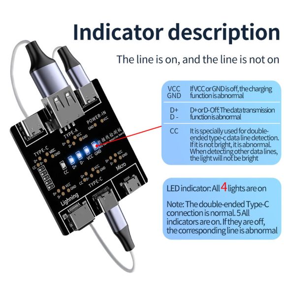 DT3 USB Cable Data Cable tester