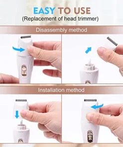 Blawless 3-in-1 Rechargeable Hair Removal Kit